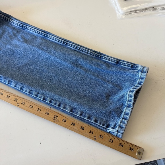 Wrangler George Strait Western Light Wash Blue Denim Boot Cut Jeans Mens 36 x 34 - Picture 8 of 10